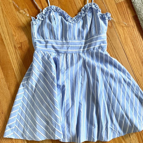 Altar'd State Dresses & Skirts - Altar’d State Blue and White Striped Dress size L